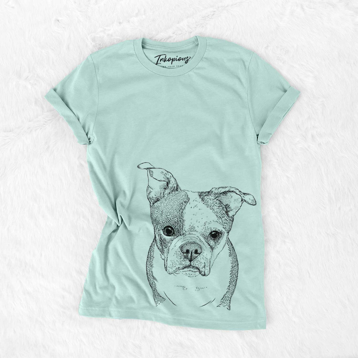Bandit the Boston Terrier - Bella Canvas Unisex Crewneck