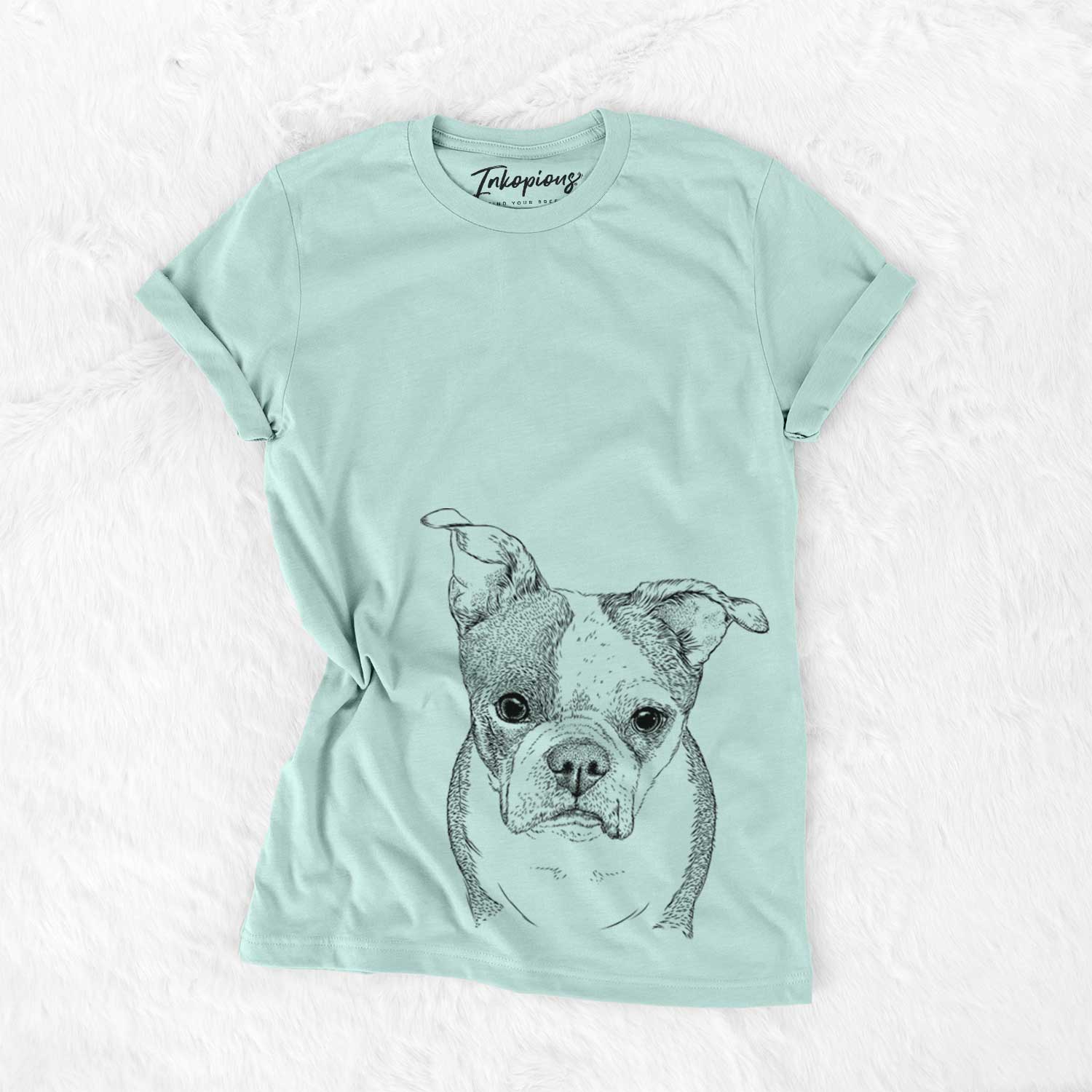 Bare Bandit the Boston Terrier - Unisex Crewneck