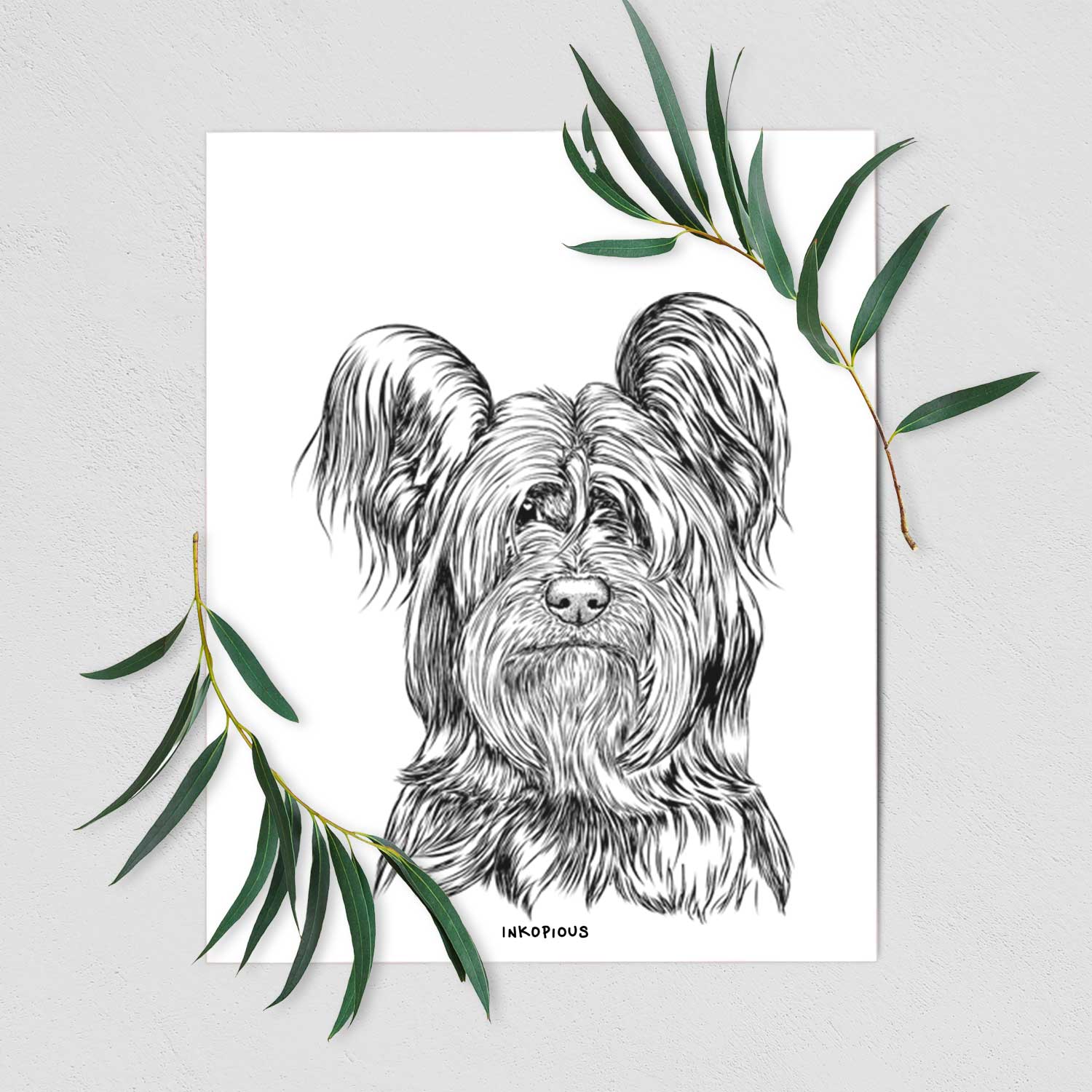 Bandit the Skye Terrier Art Print
