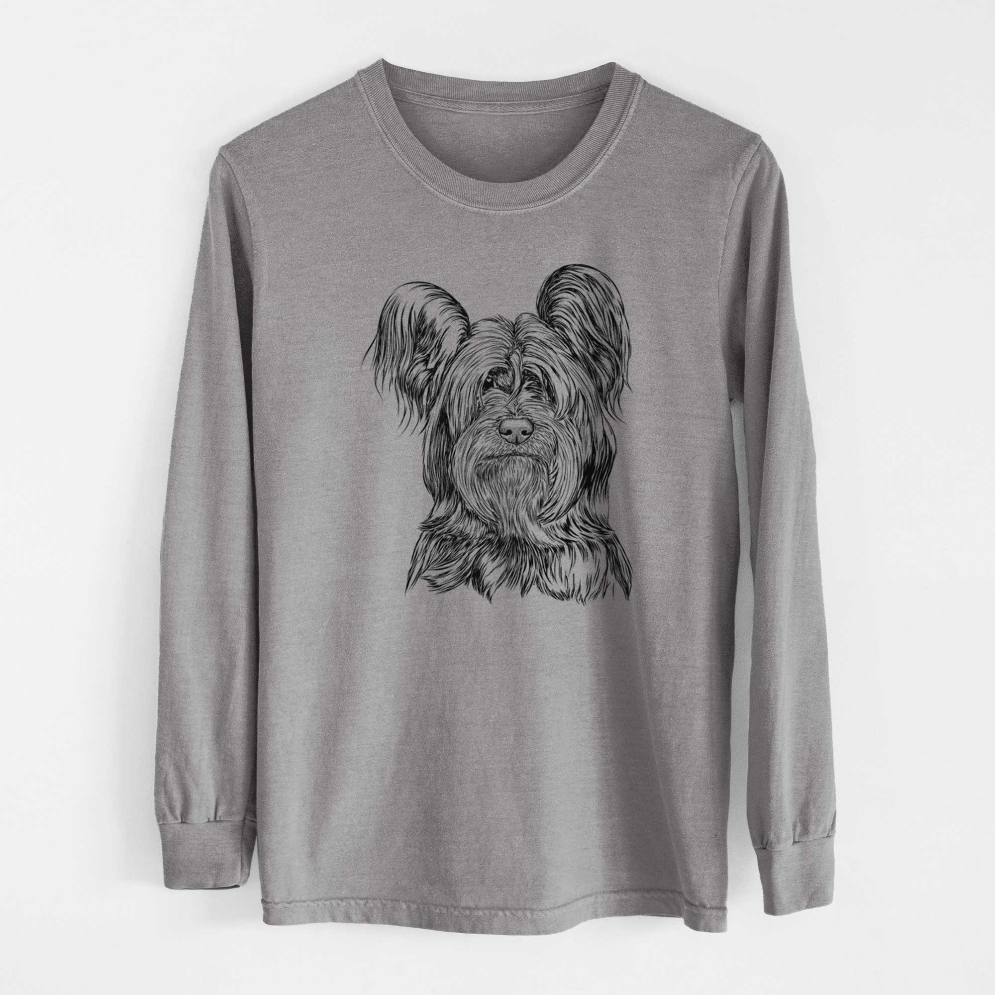 Bare Bandit the Skye Terrier - Heavyweight 100% Cotton Long Sleeve