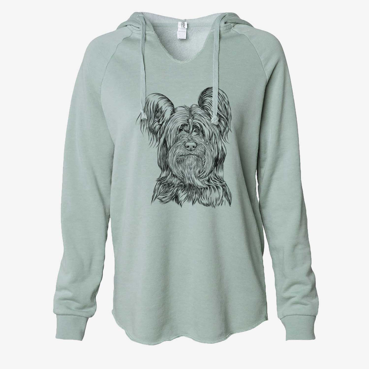 Bandit the Skye Terrier - Cali Wave Hooded Sweatshirt