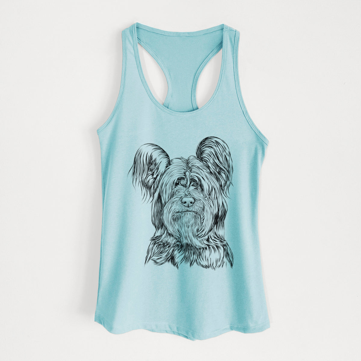 Bandit the Skye Terrier - Women's Racerback Tanktop