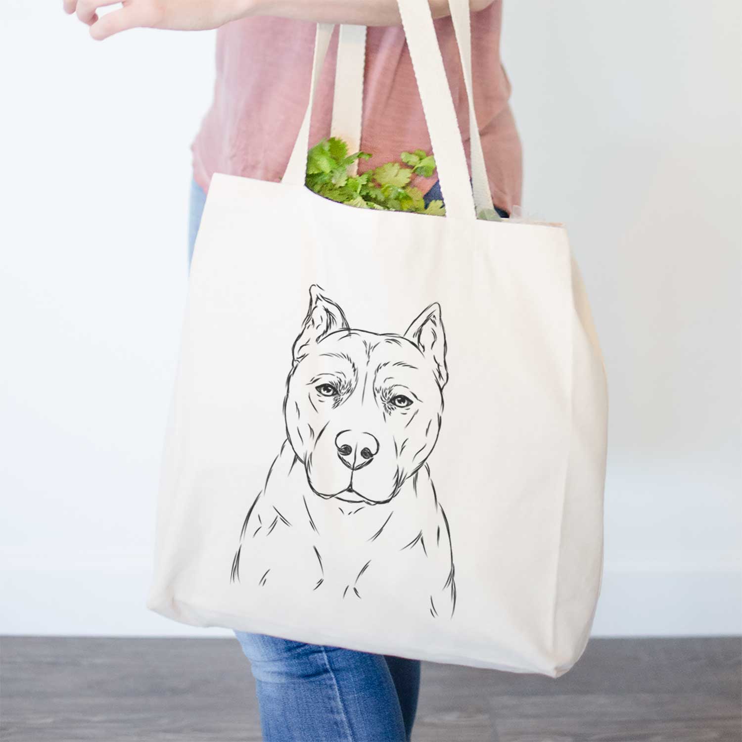 Bane the Pitbull Mix - Tote Bag