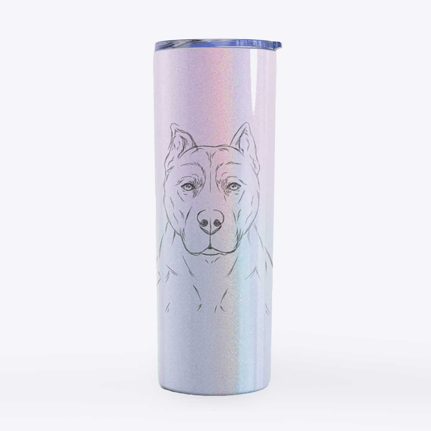 Bane the Pitbull Mix - 20oz Skinny Tumbler