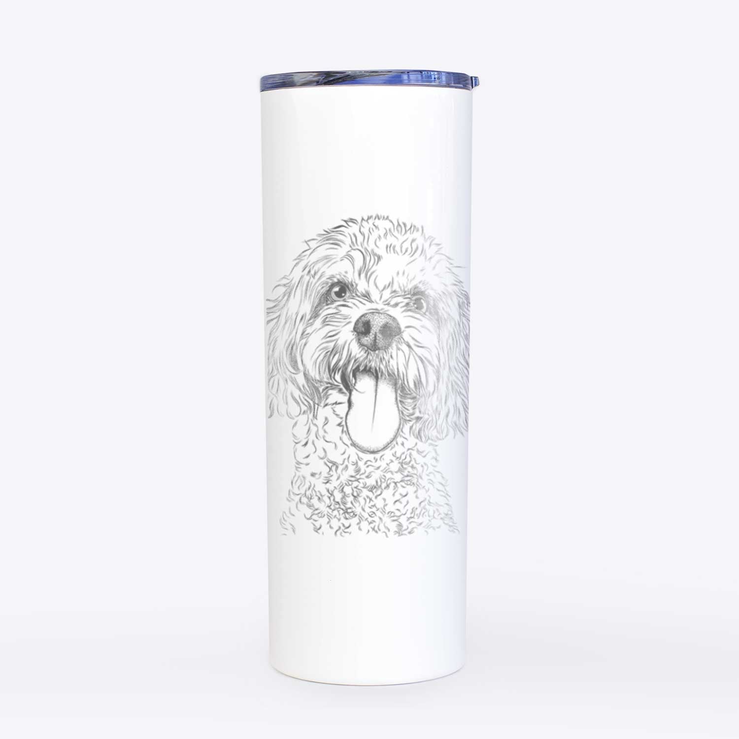 Barney the Cavachon - 20oz Skinny Tumbler