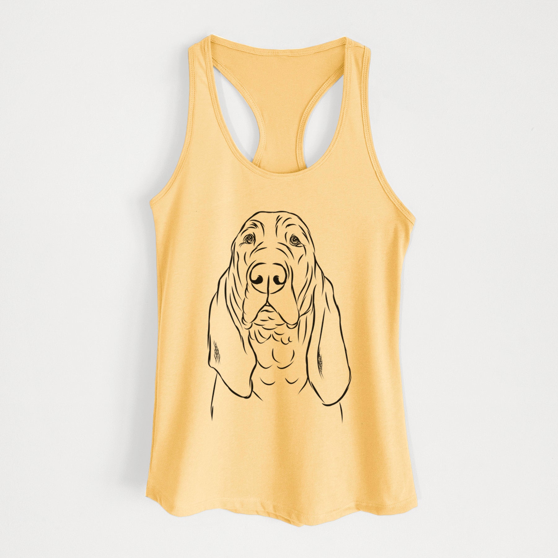 Baron the Bloodhound - Women's Racerback Tanktop