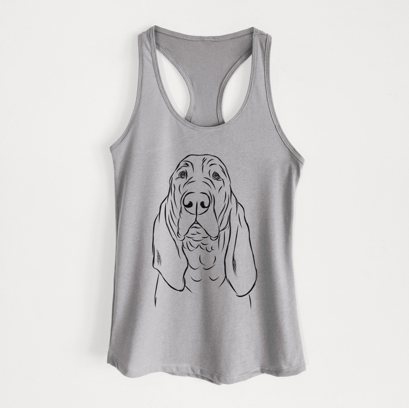 Baron the Bloodhound - Women's Racerback Tanktop