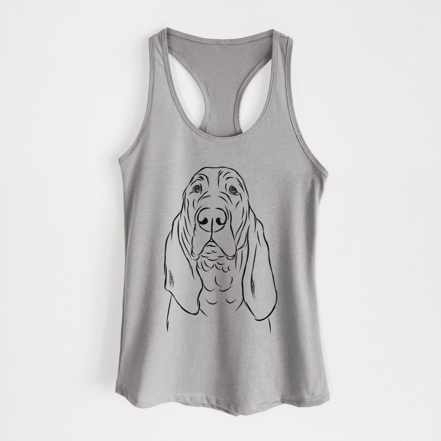 Baron the Bloodhound - Women's Racerback Tanktop