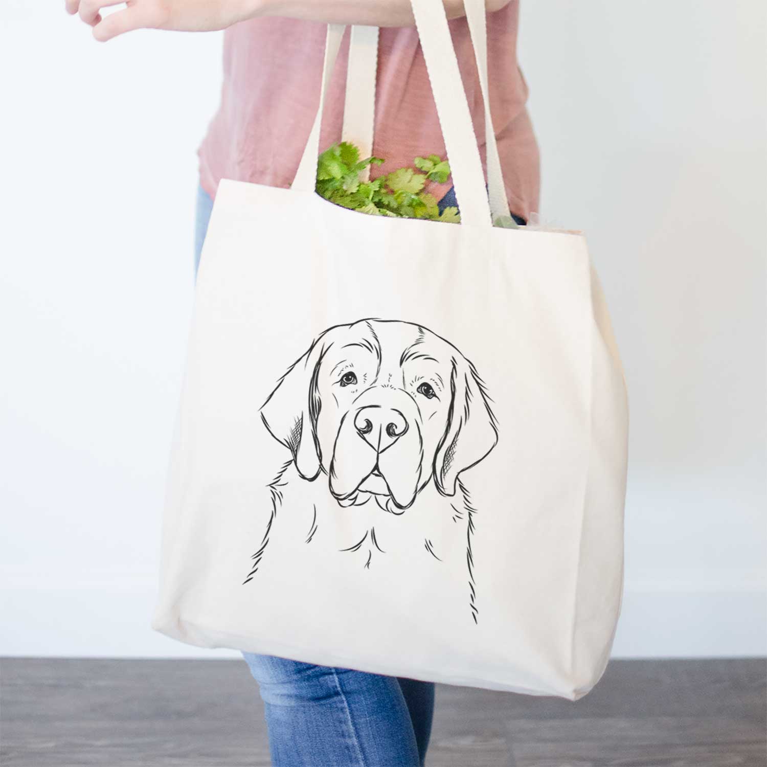 Barry the Saint Bernard - Tote Bag