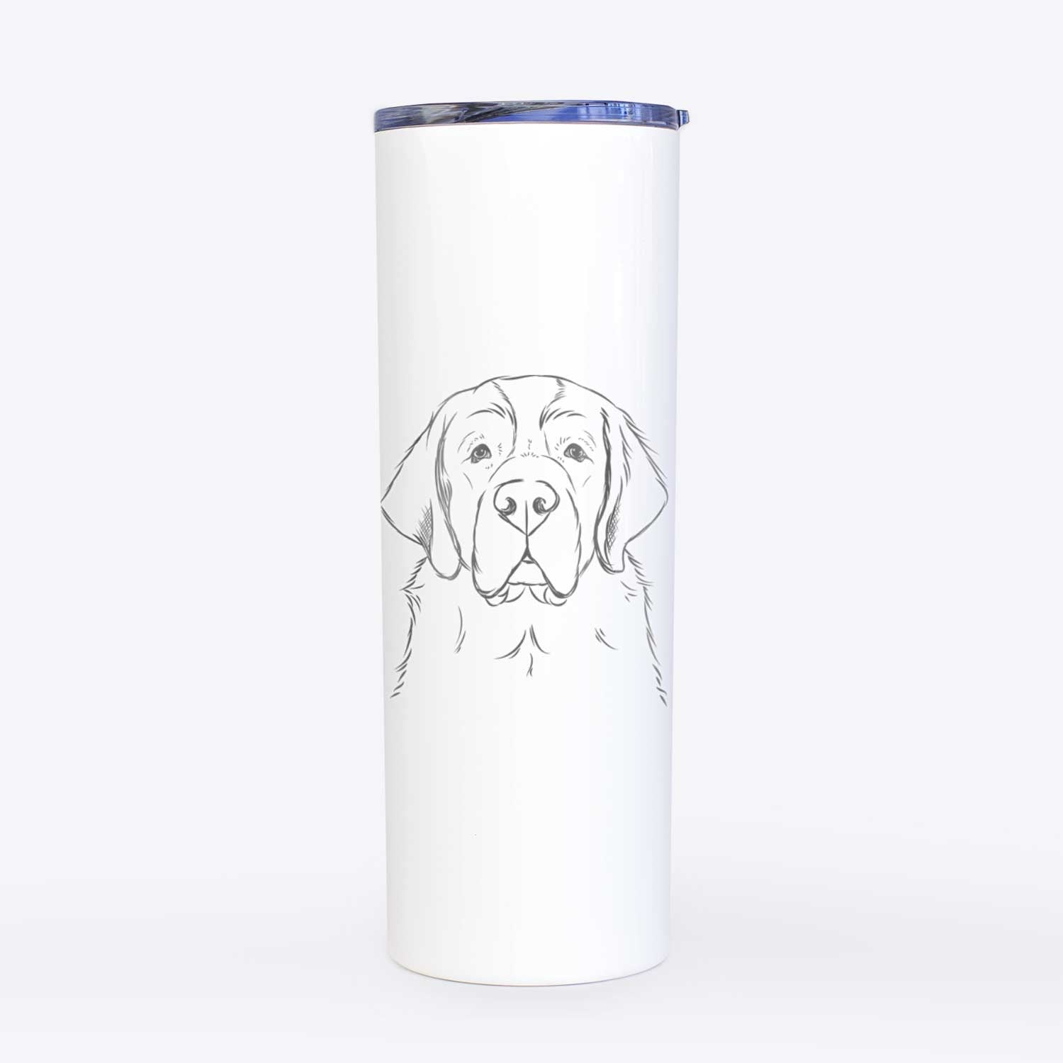 Barry the Saint Bernard - 20oz Skinny Tumbler