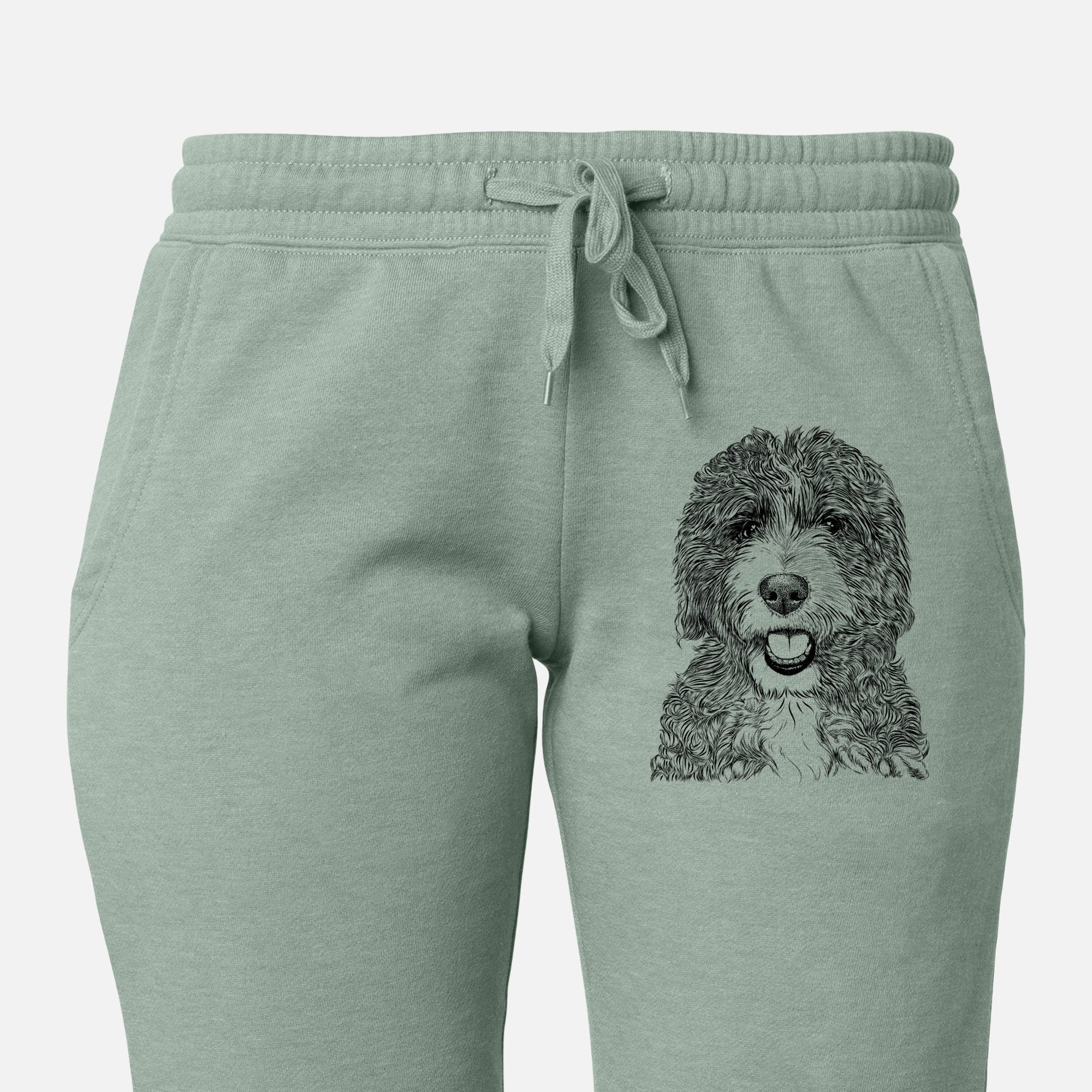 Bash the Bernedoodle - Women's Cali Wave Joggers