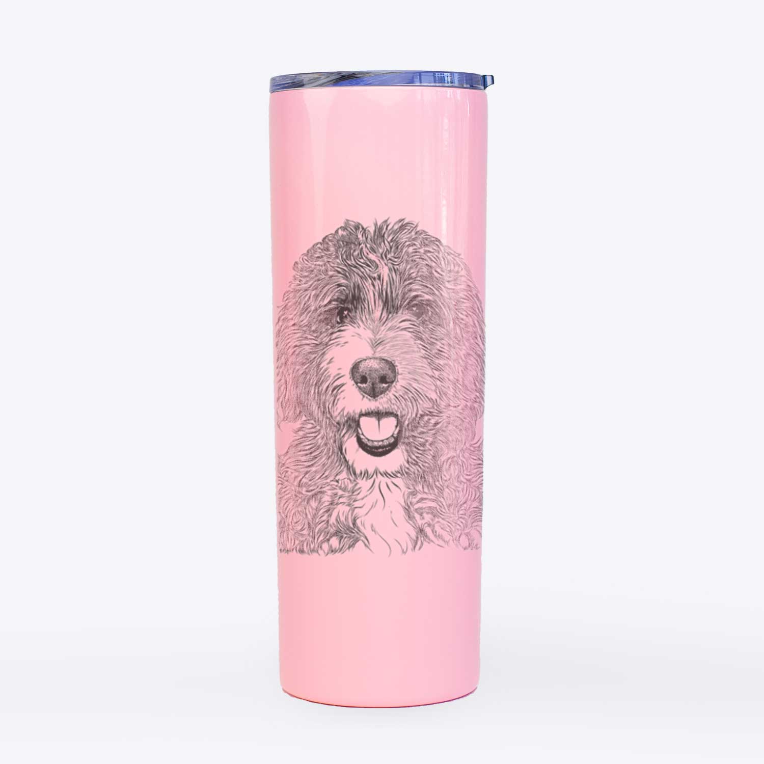 Bash the Bernedoodle - 20oz Skinny Tumbler