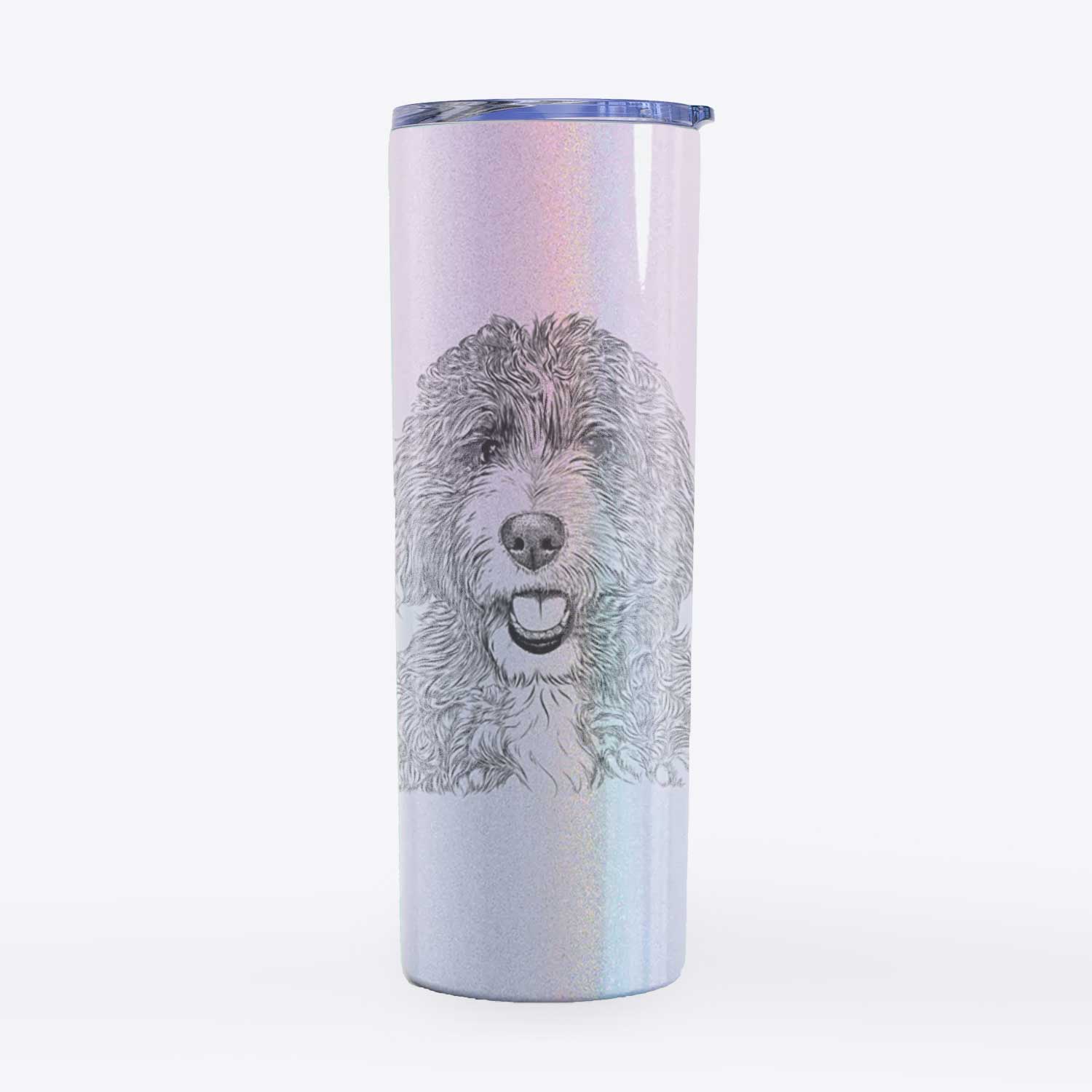 Bash the Bernedoodle - 20oz Skinny Tumbler