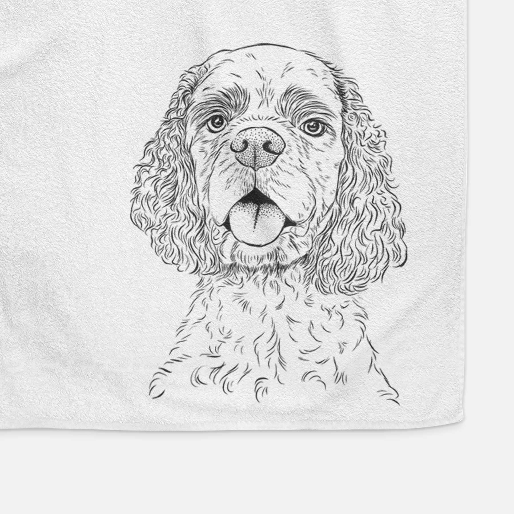 Baxter the American Cocker Spaniel Decorative Hand Towel