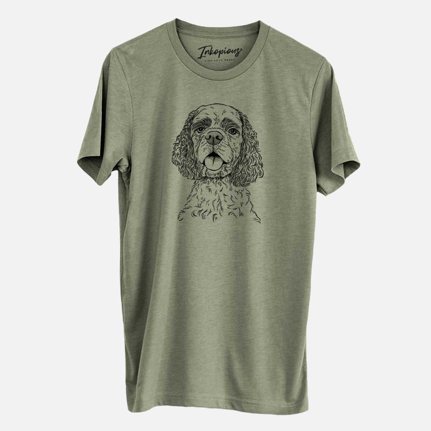 Bare Baxter the American Cocker Spaniel - Unisex Crewneck