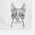 Bean the Boston Terrier Decorative Hand Towel