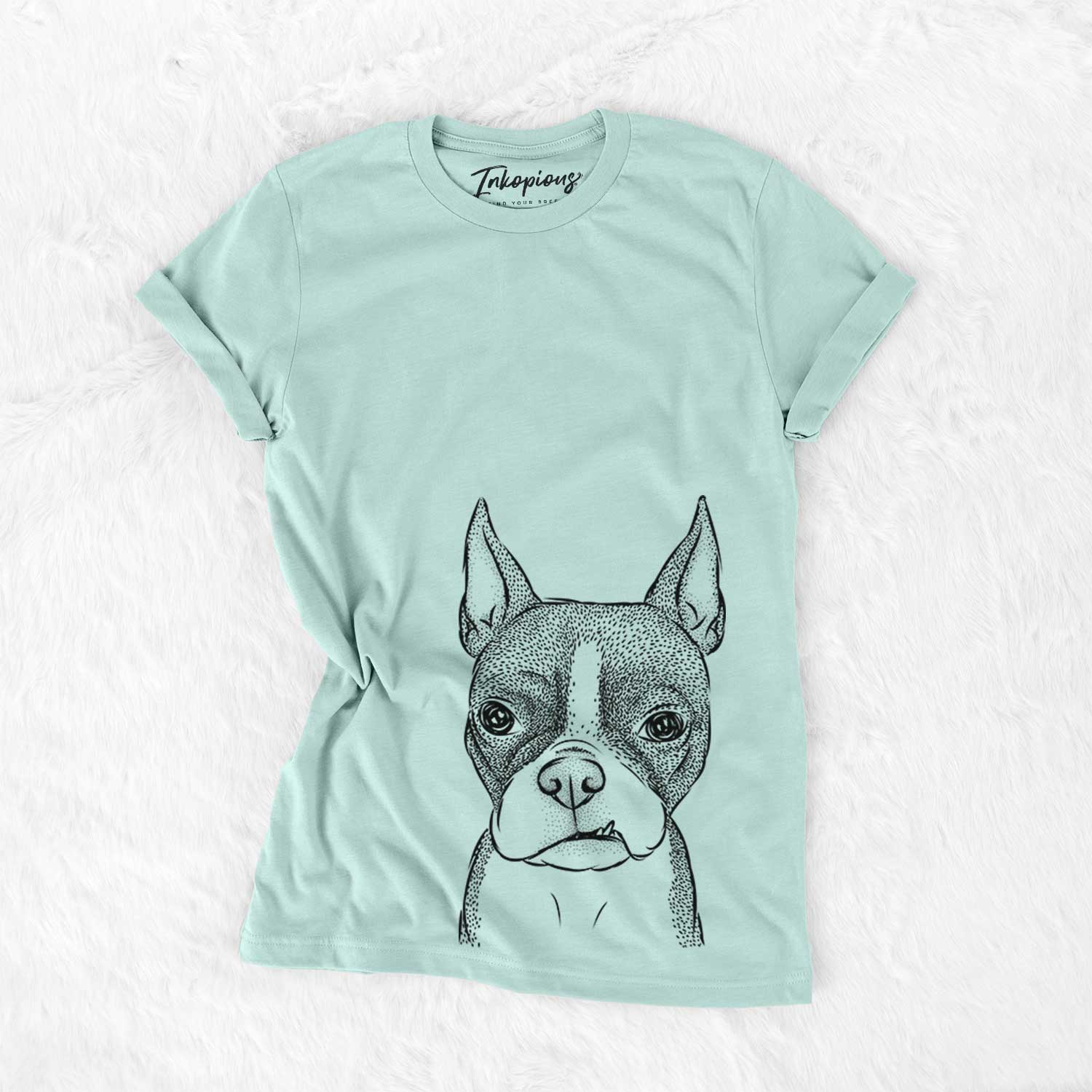 Bean the Boston Terrier - Bella Canvas Unisex Crewneck