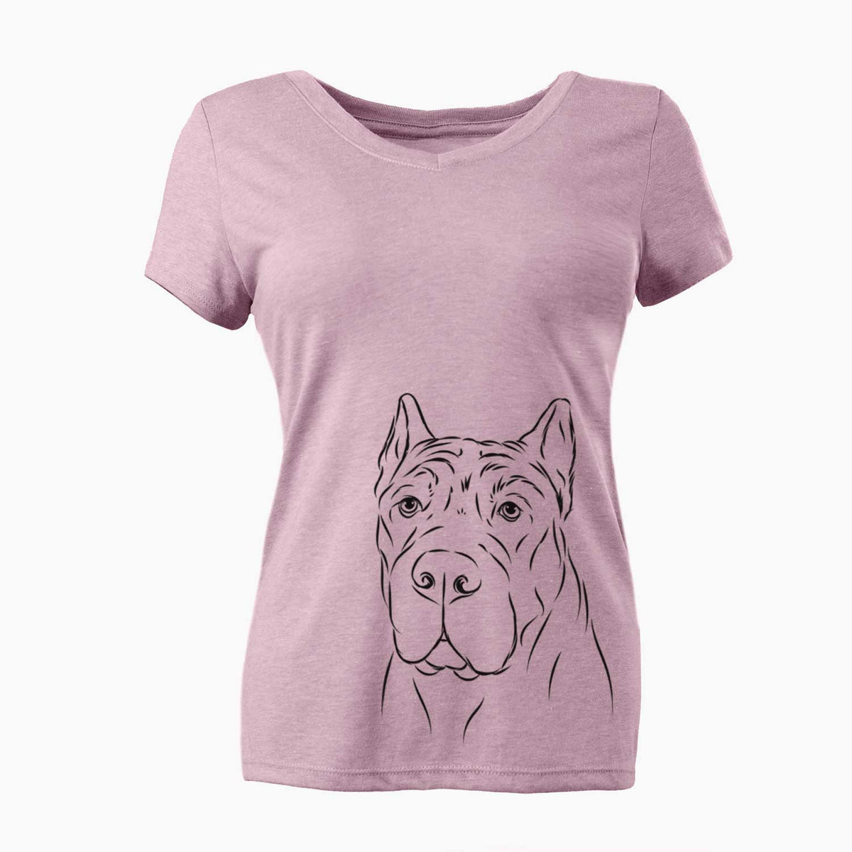 Bearson the Cane Corso - Women's V-neck Shirt