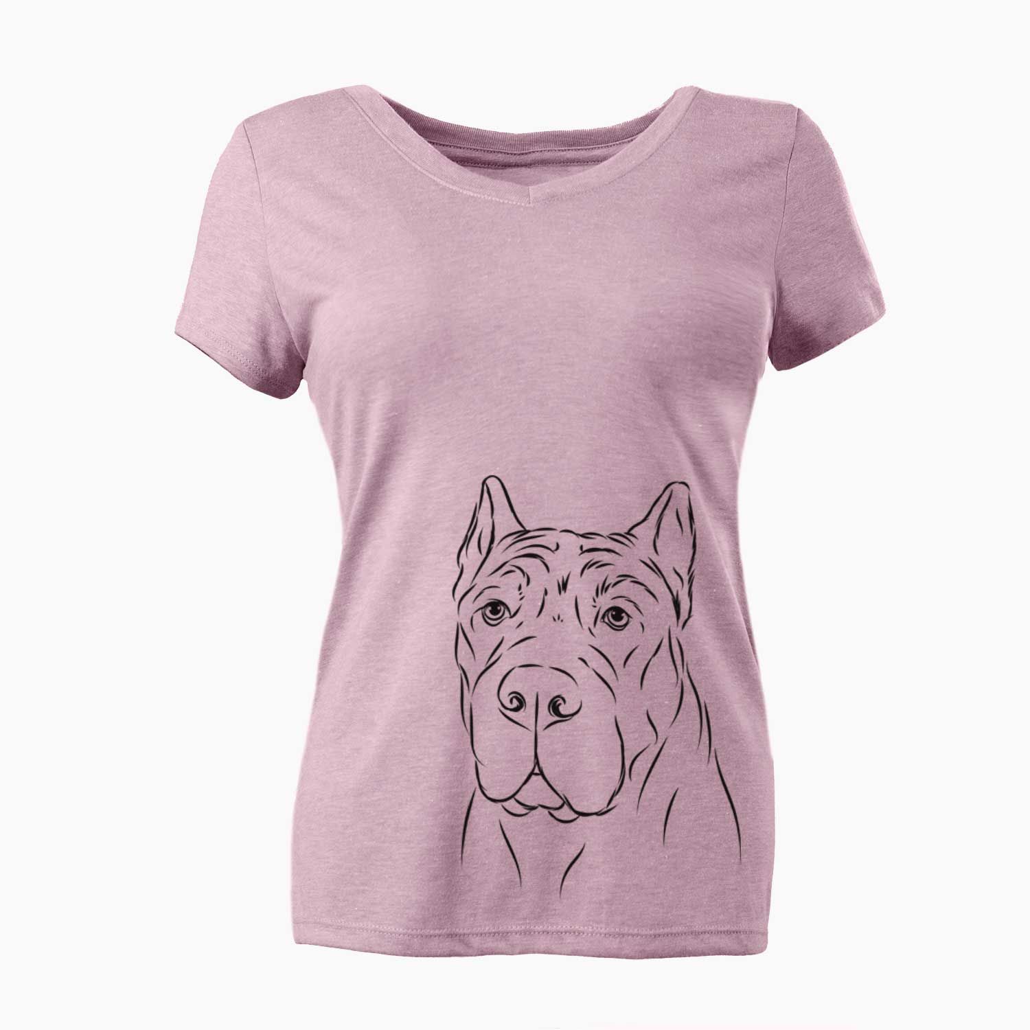 Bare Bearson the Cane Corso - Women's V-neck Shirt