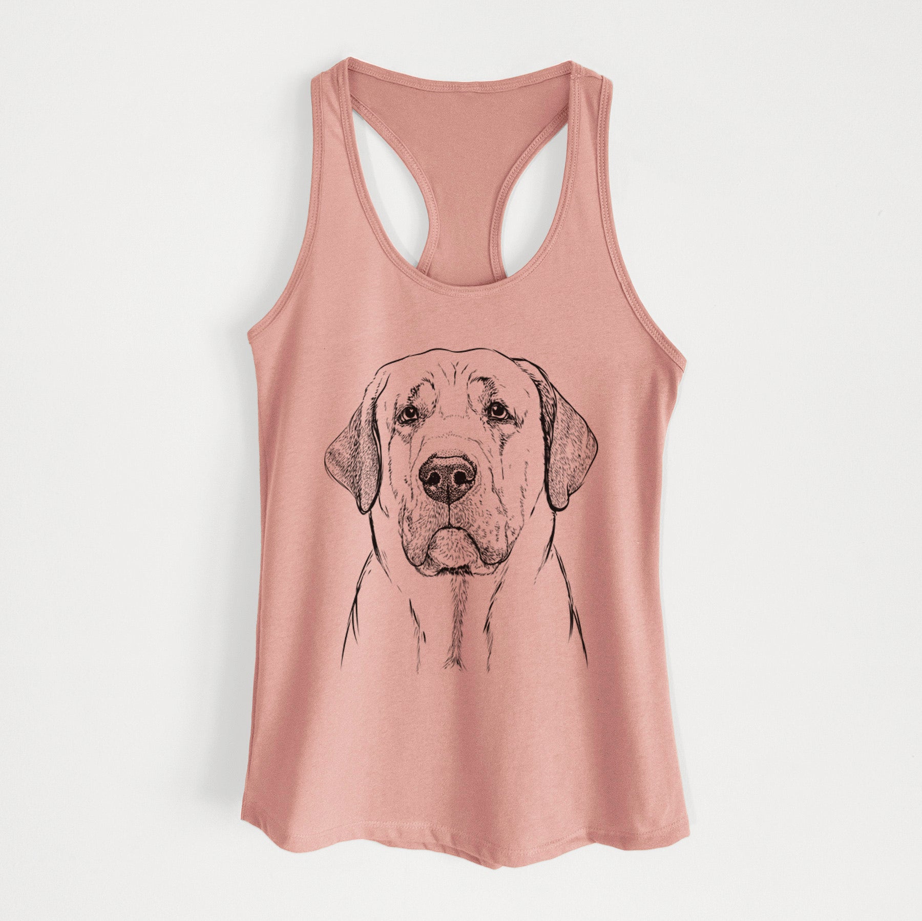 Beau the Broholmer - Women's Racerback Tanktop