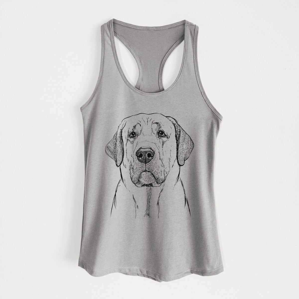 Beau the Broholmer - Women&#39;s Racerback Tanktop