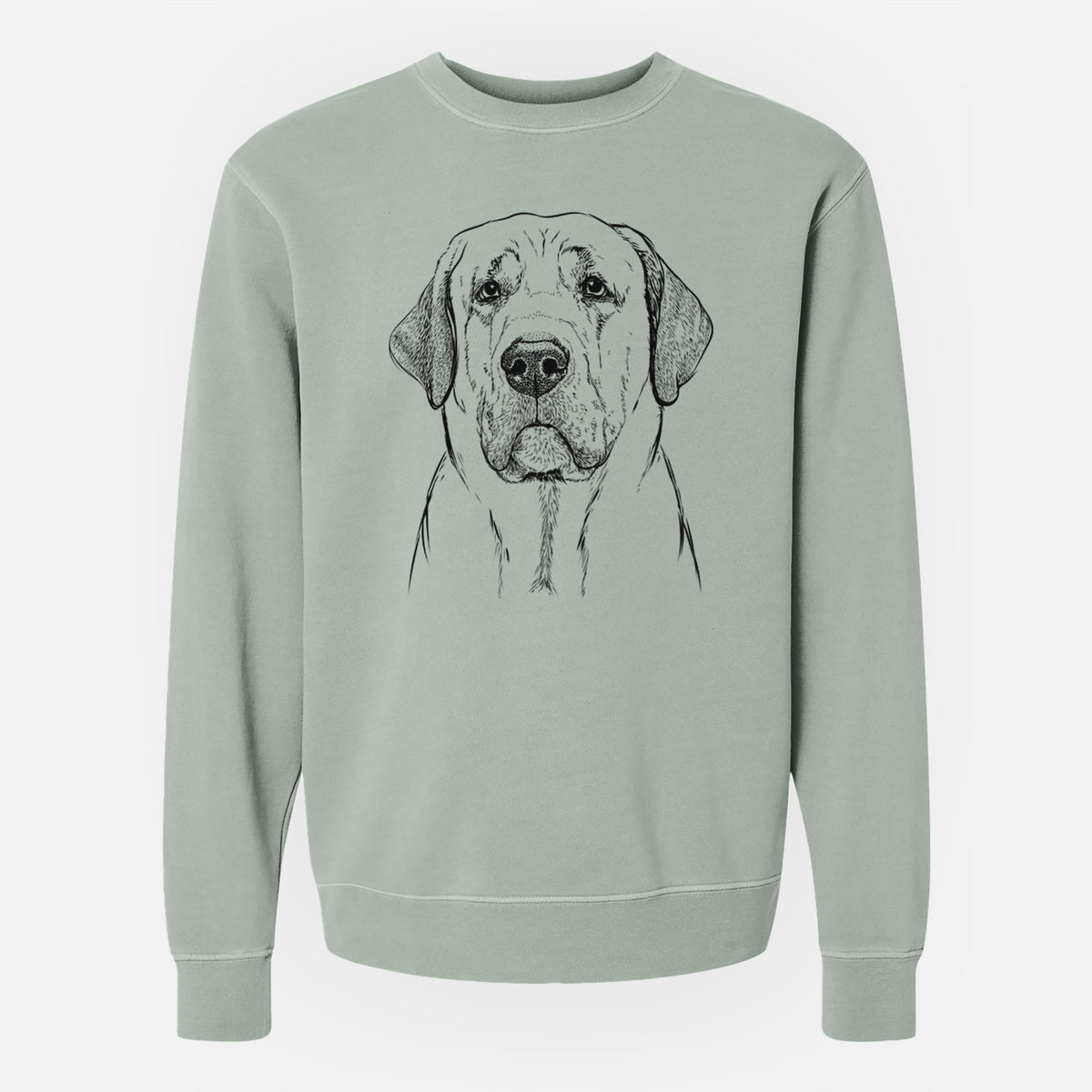Bare Beau the Broholmer - Unisex Pigment Dyed Crew Sweatshirt