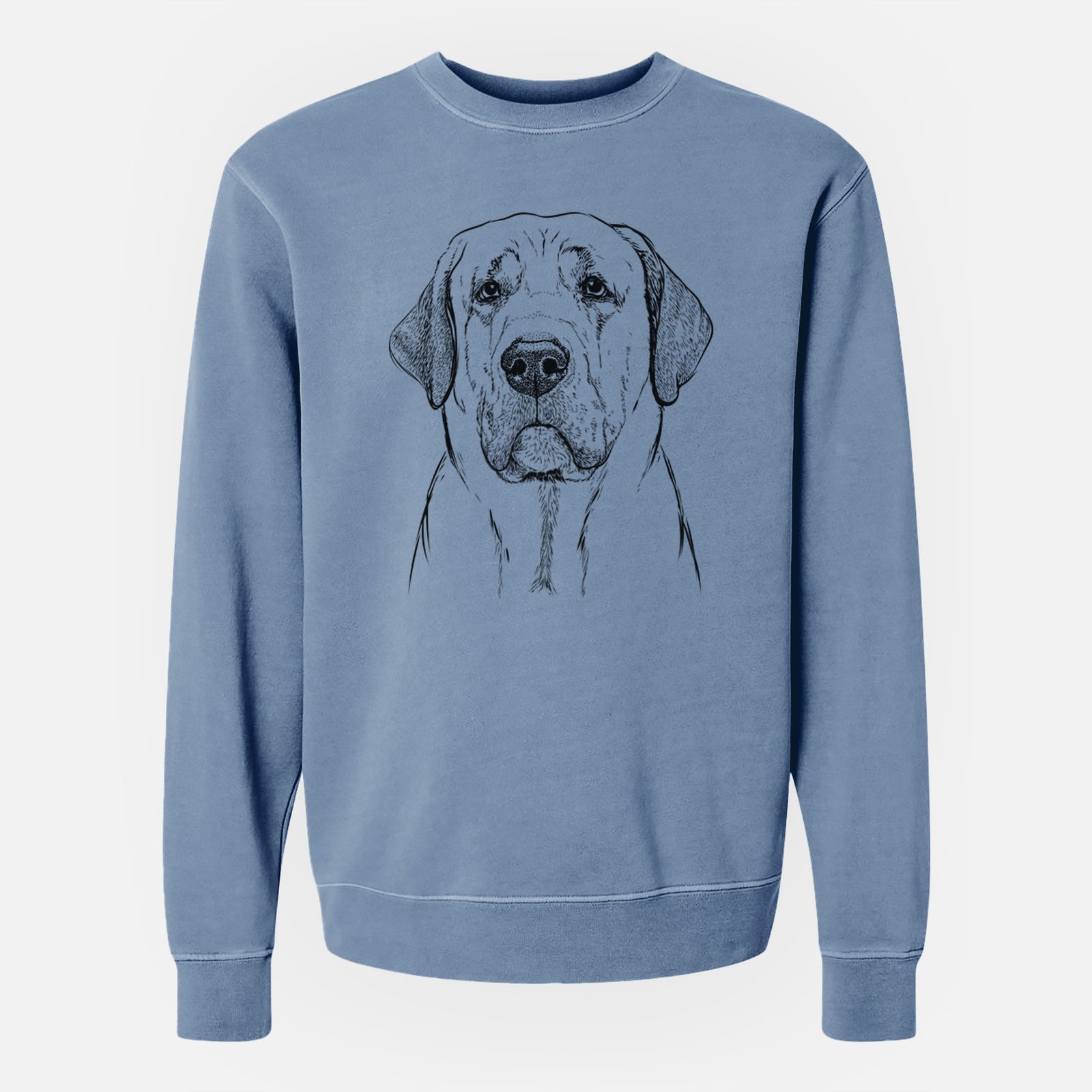 Bare Beau the Broholmer - Unisex Pigment Dyed Crew Sweatshirt