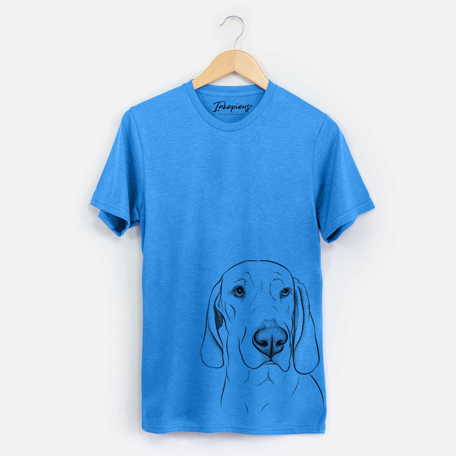 Bare Beauregard the American Redbone Coonhound - Unisex Crewneck