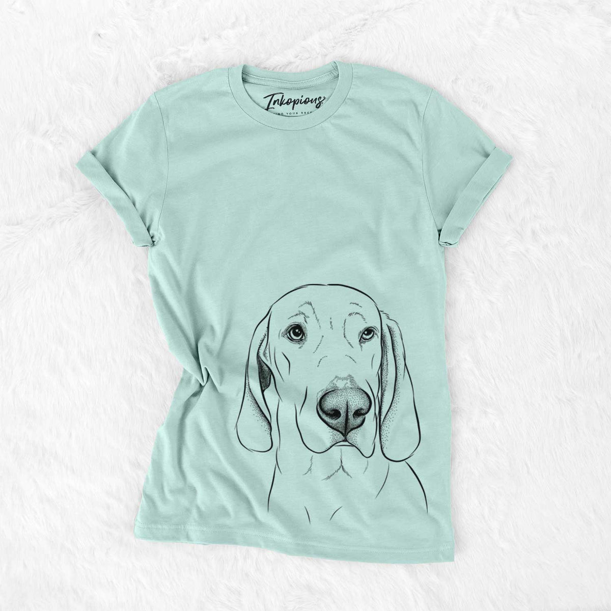 Beauregard the American Redbone Coonhound - Bella Canvas Unisex Crewneck