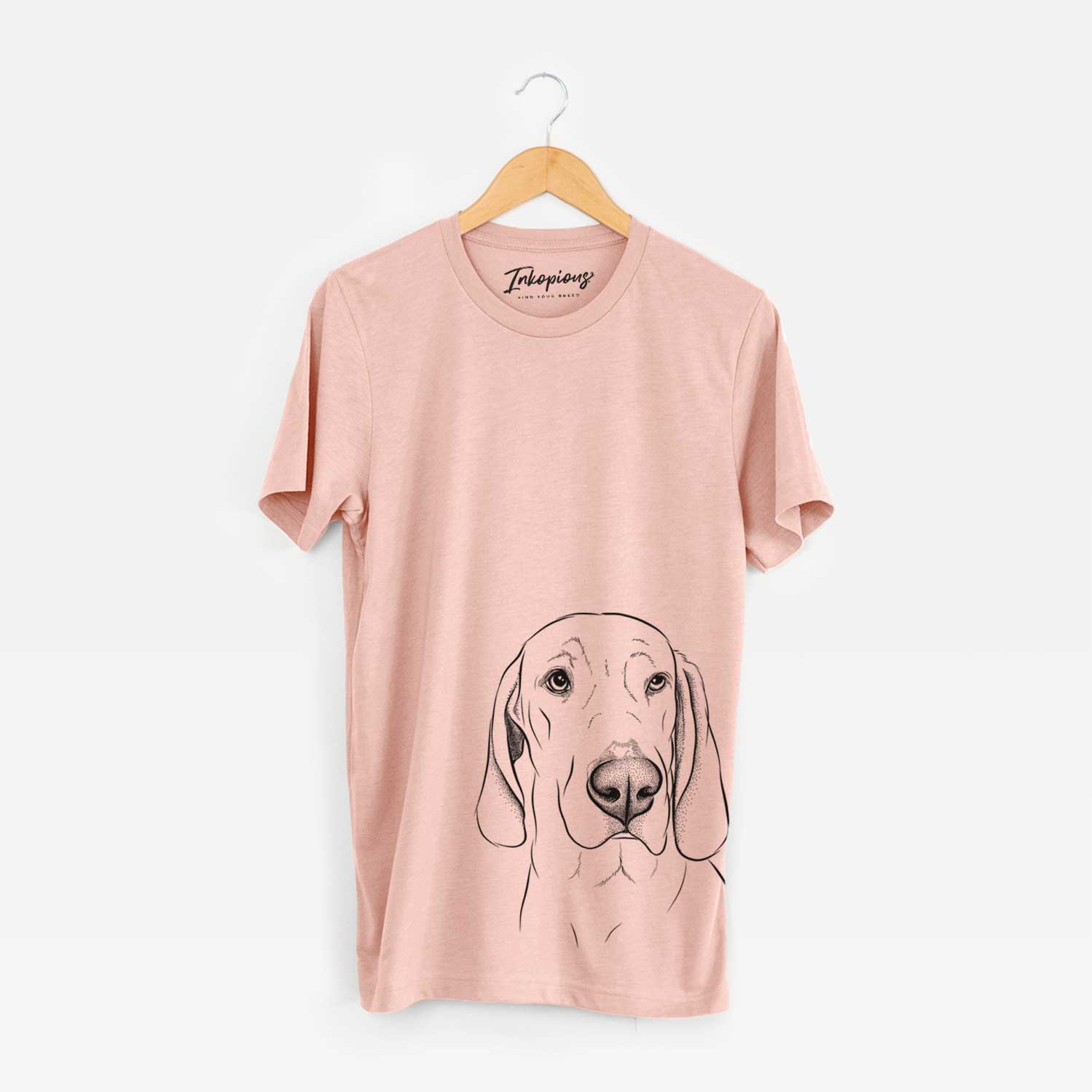 Bare Beauregard the American Redbone Coonhound - Unisex Crewneck