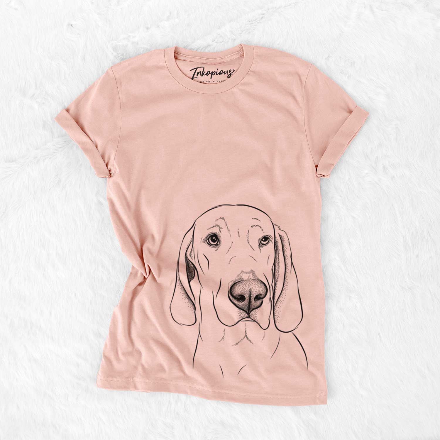Beauregard the American Redbone Coonhound - Bella Canvas Unisex Crewneck