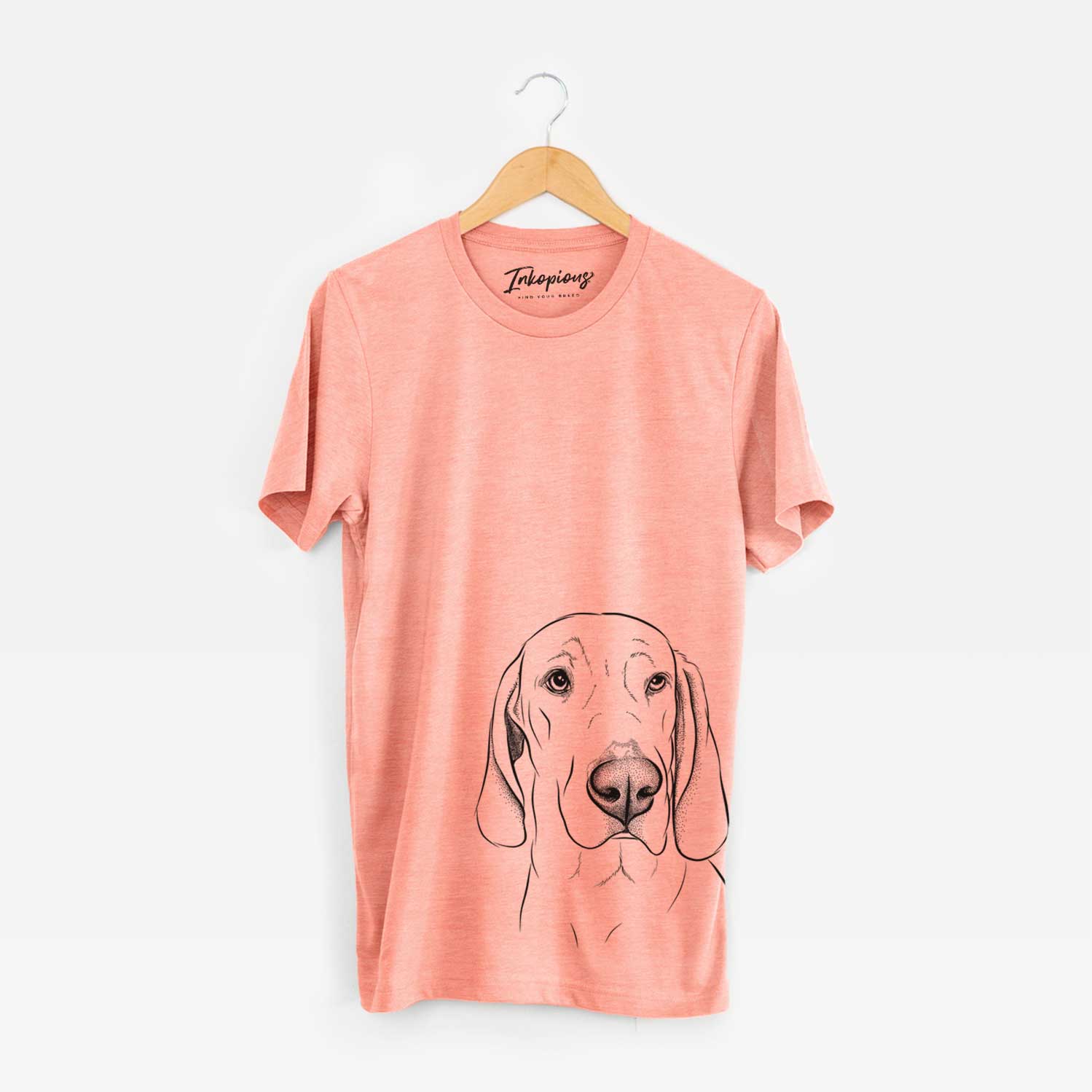 Bare Beauregard the American Redbone Coonhound - Unisex Crewneck