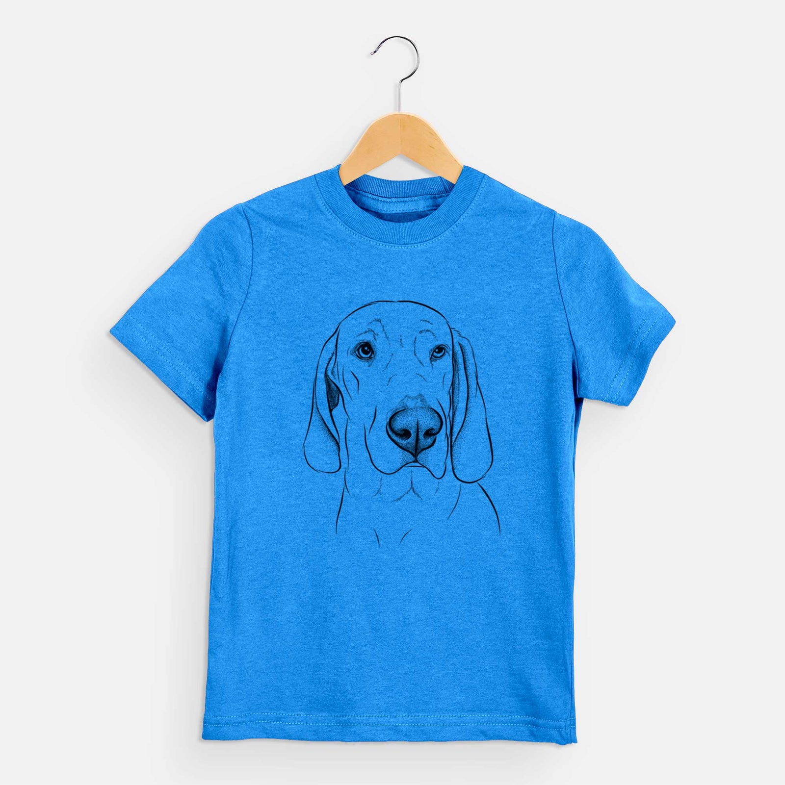 Bare Beauregard the American Redbone Coonhound - Kids/Youth/Toddler Shirt