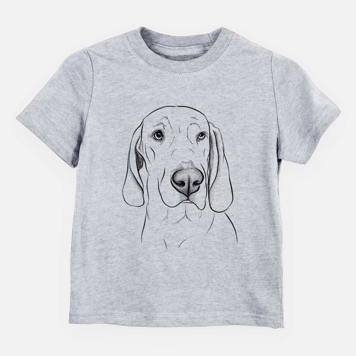 Bare Beauregard the American Redbone Coonhound - Kids/Youth/Toddler Shirt