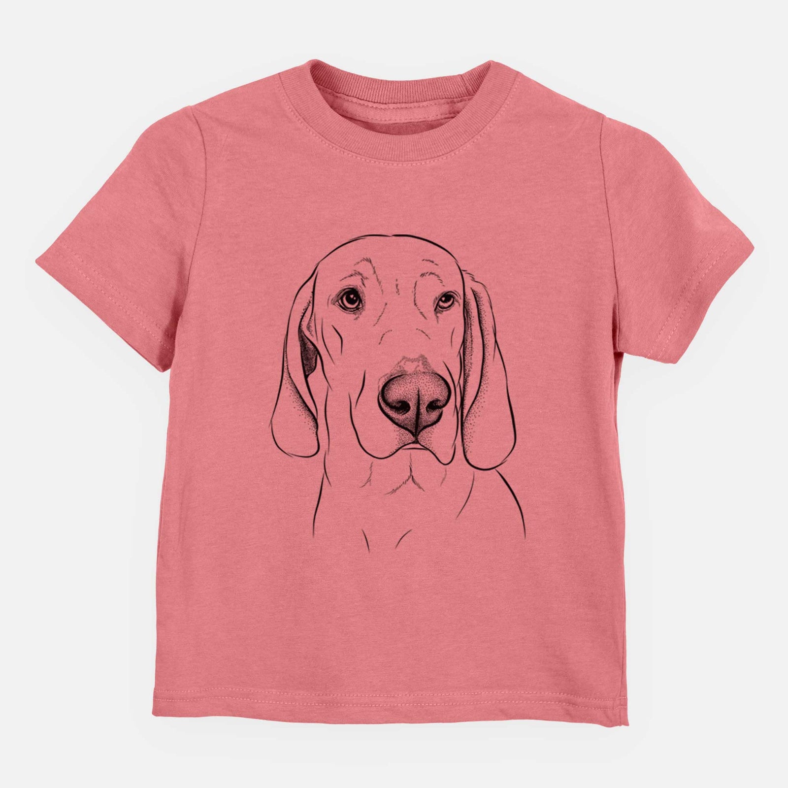 Bare Beauregard the American Redbone Coonhound - Kids/Youth/Toddler Shirt