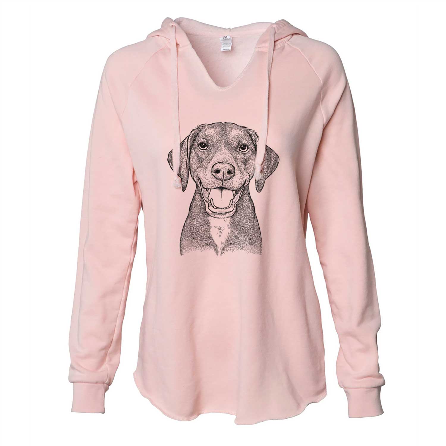 Beaver the Hound Mix - Cali Wave Hooded Sweatshirt