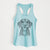 Beaver the Hound Mix - Women's Racerback Tanktop