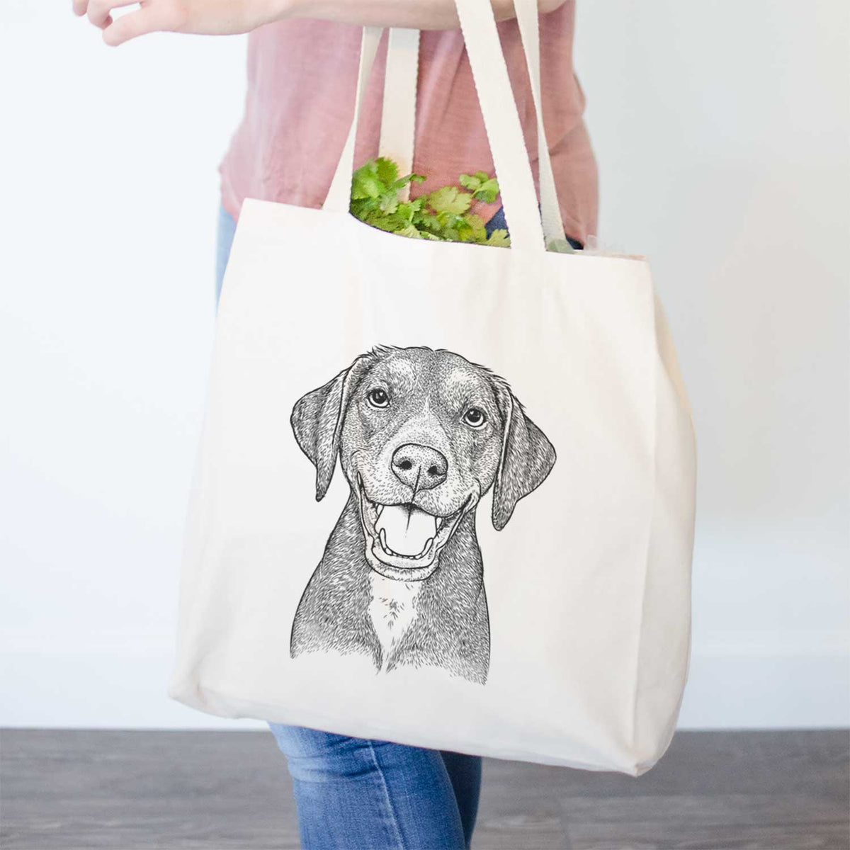 Beaver the Hound Mix - Tote Bag