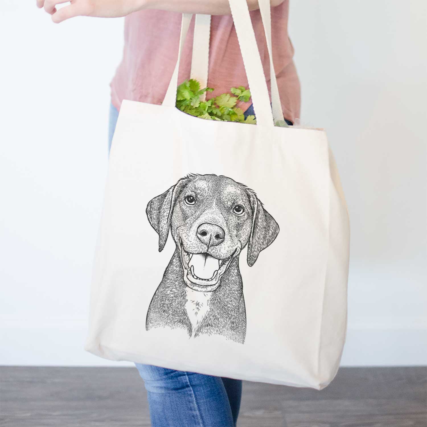 Beaver the Hound Mix - Tote Bag
