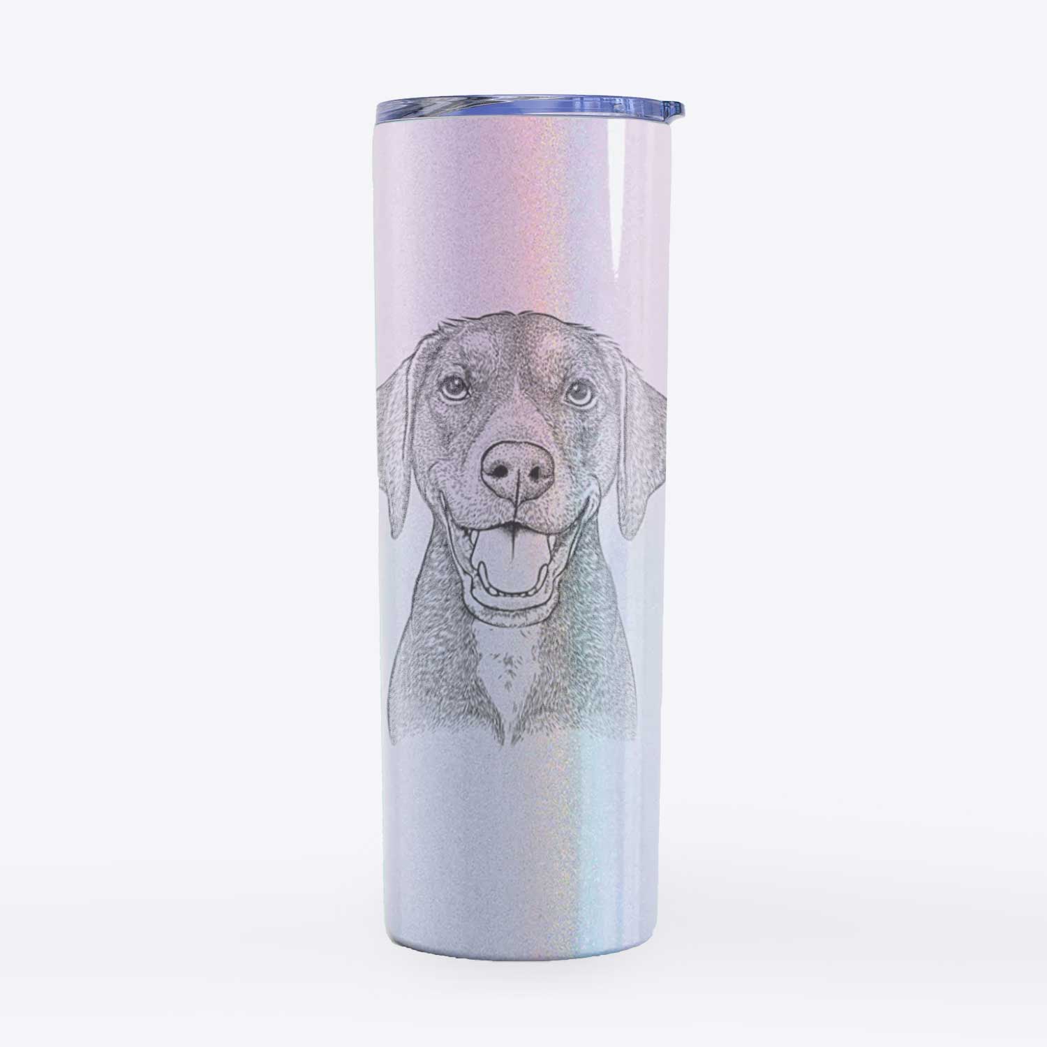 Beaver the Hound Mix - 20oz Skinny Tumbler