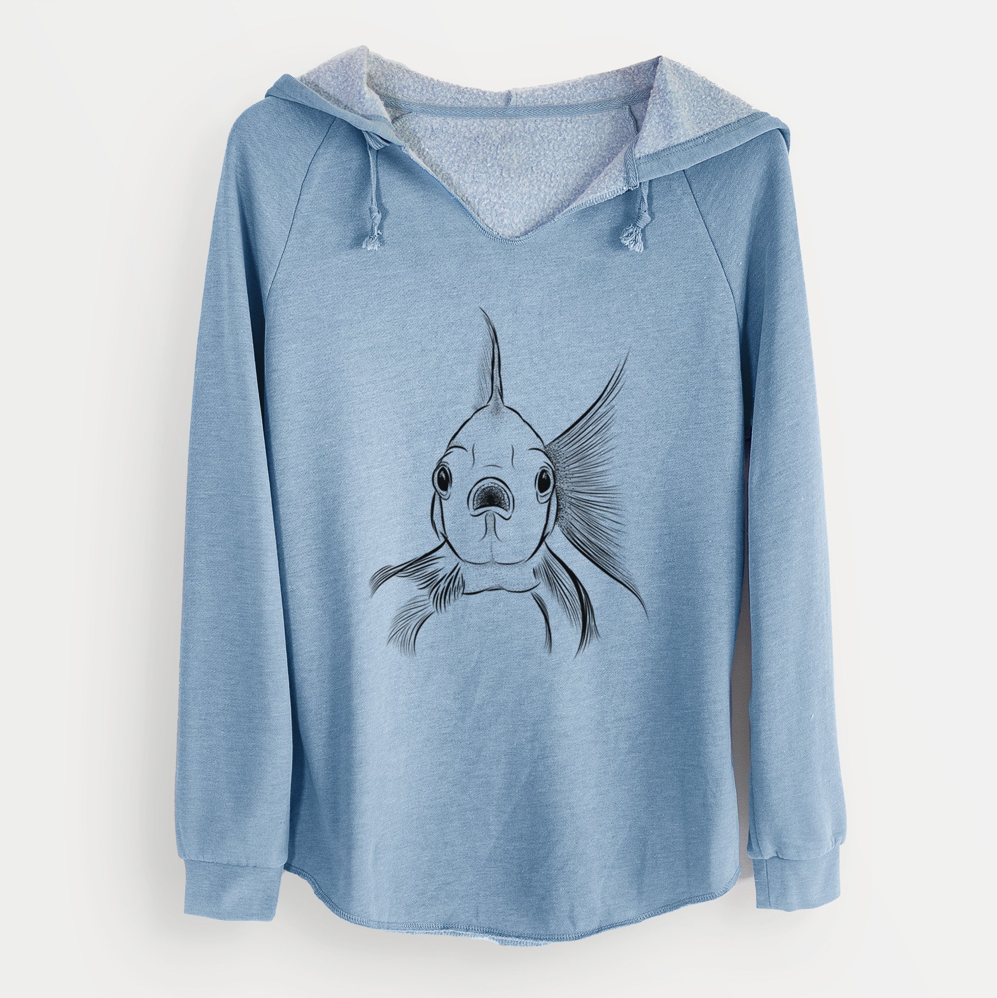 Bare Beefcake the Goldfish - Cali Wave Hooded Sweatshirt