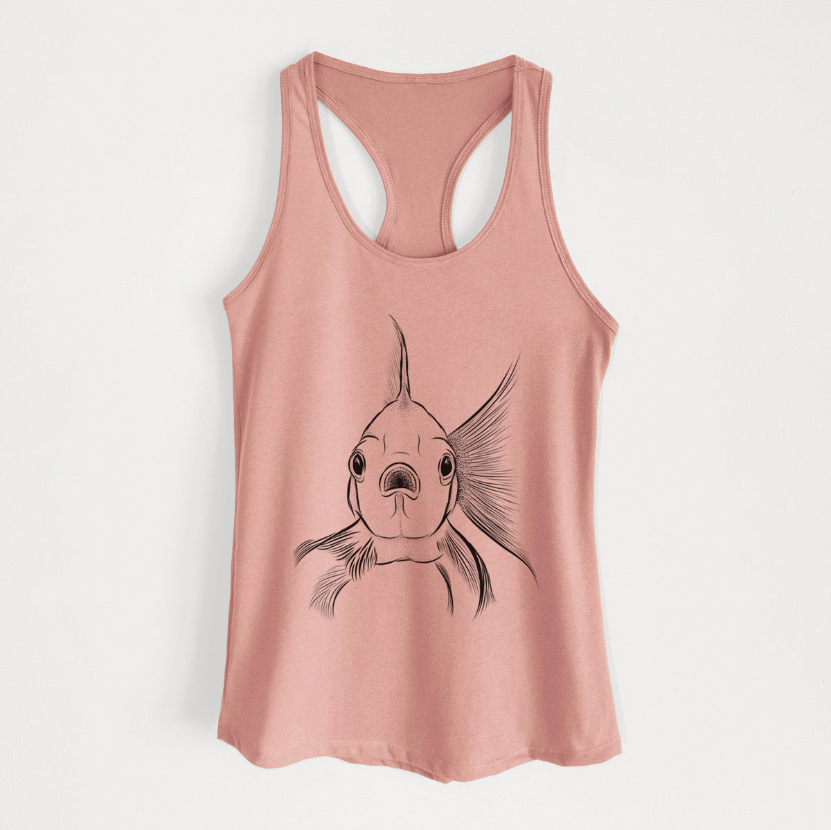Beefcake the Goldfish - Women's Racerback Tanktop