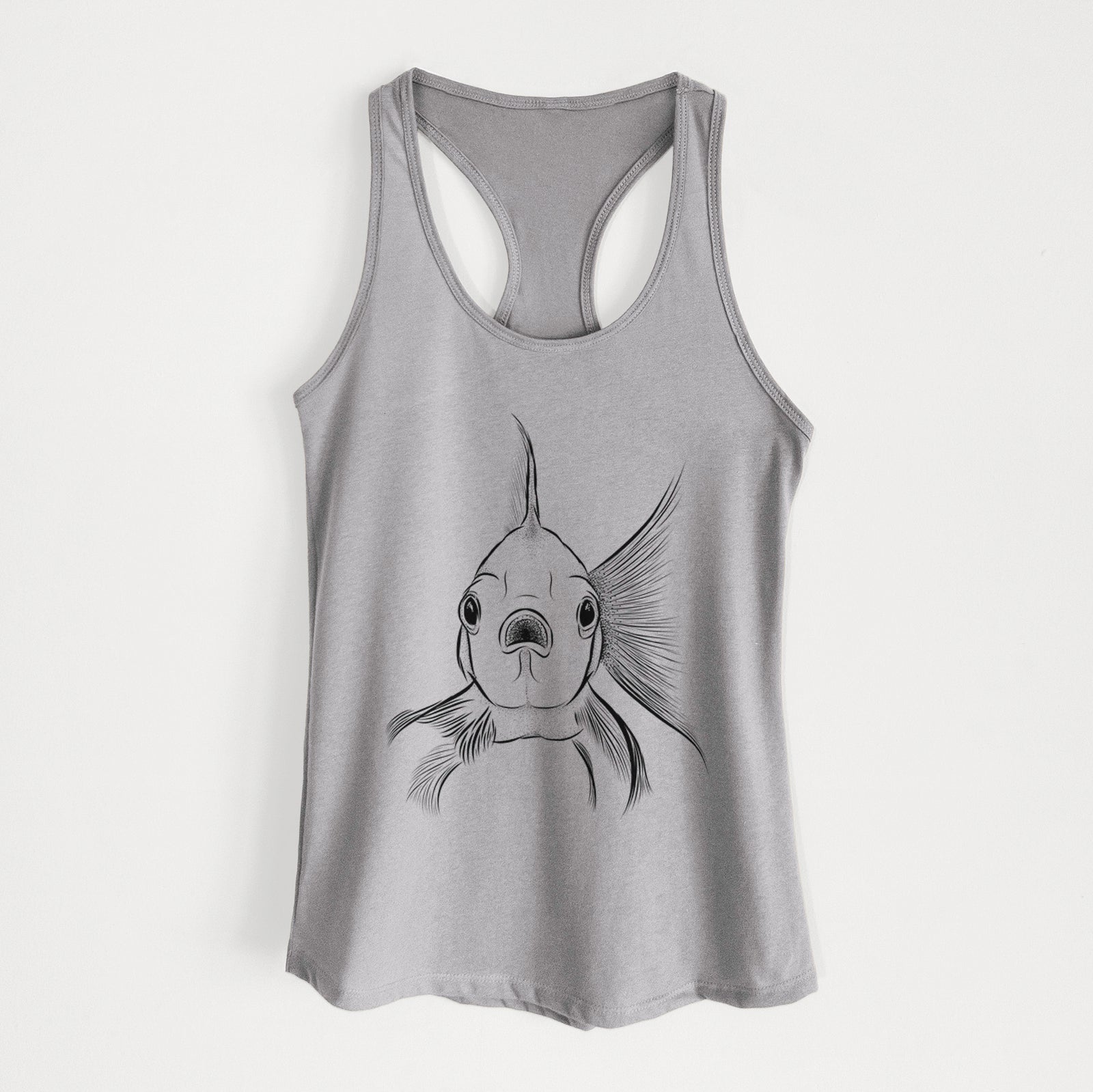 Beefcake the Goldfish - Women's Racerback Tanktop