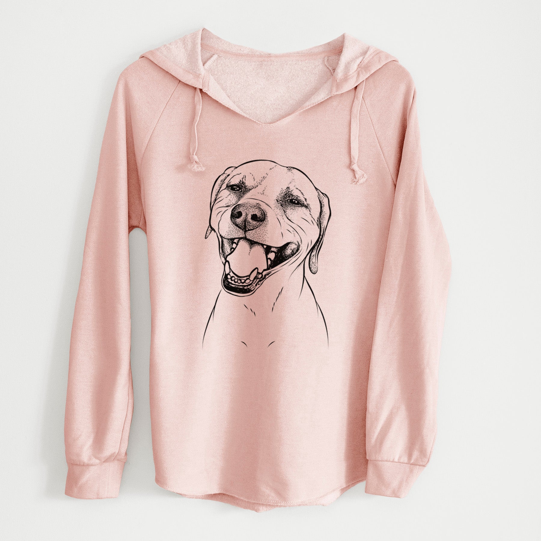 Bare Beemer the Boxer Pitbull Terrier Mix - Cali Wave Hooded Sweatshirt