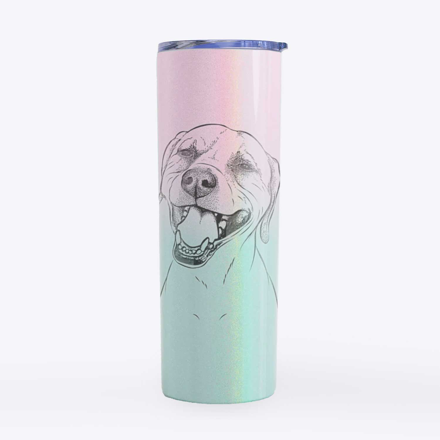 Beemer the Boxer Pitbull Terrier Mix - 20oz Skinny Tumbler