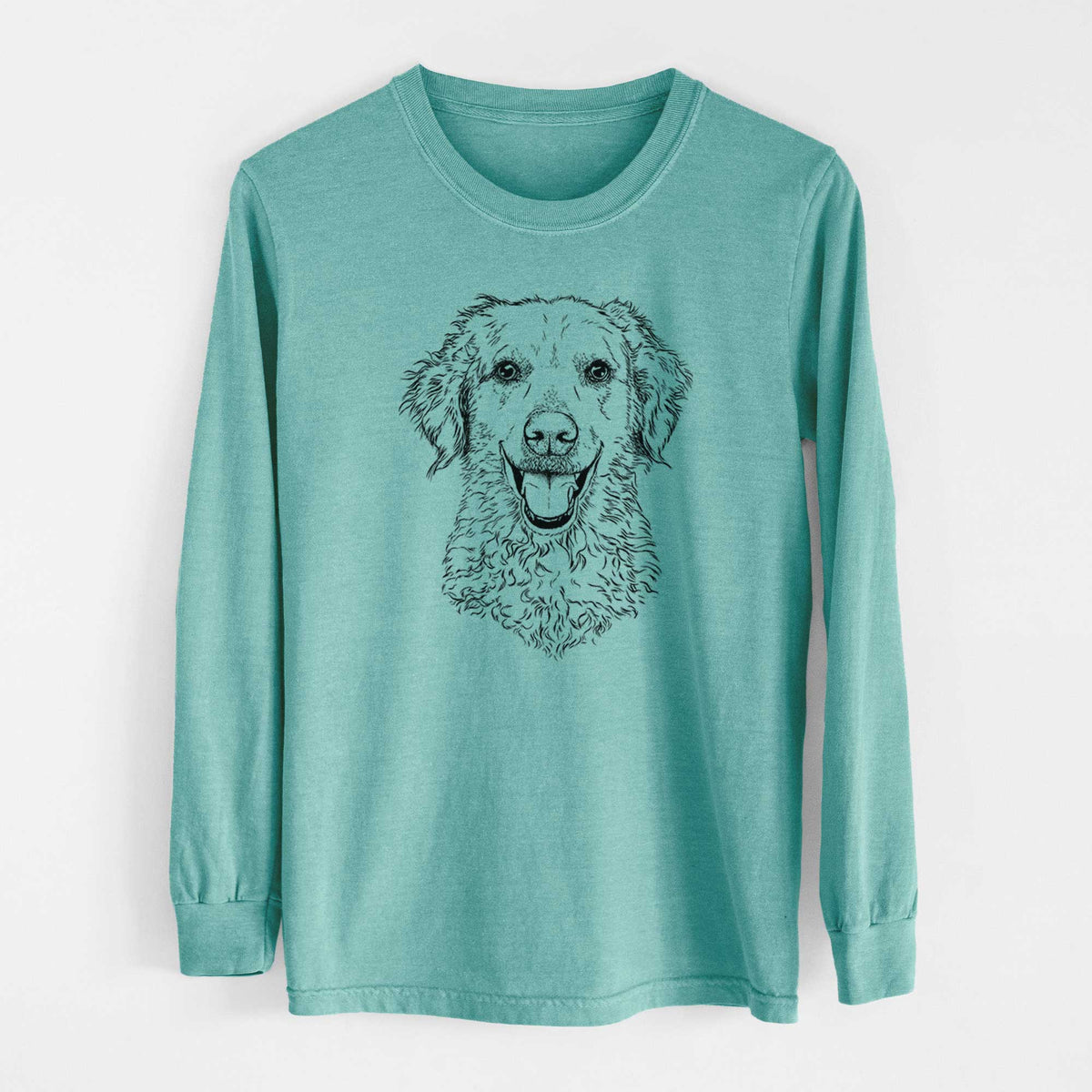 Bare Bella Bean the Goldendoodle - Heavyweight 100% Cotton Long Sleeve