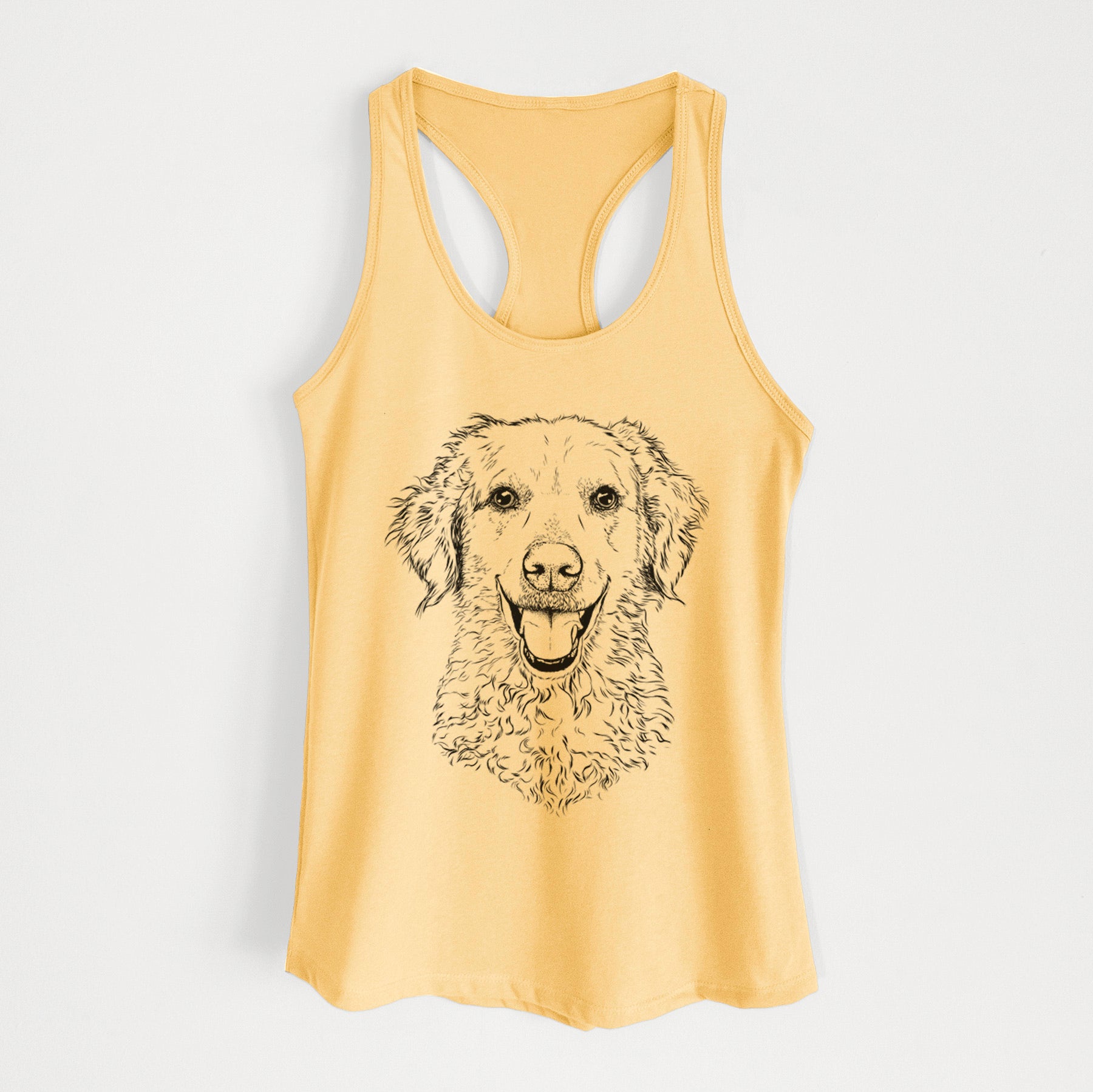 Bella Bean the Goldendoodle - Women's Racerback Tanktop