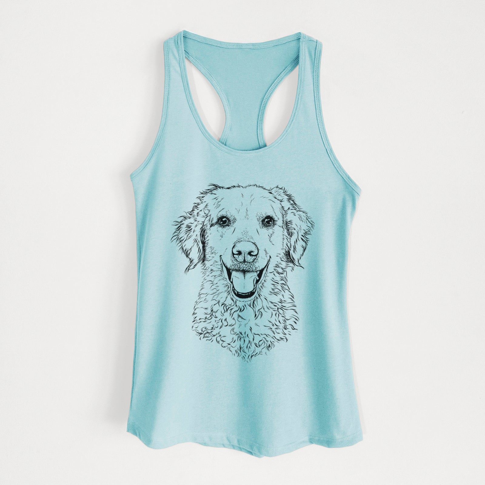 Bella Bean the Goldendoodle - Women's Racerback Tanktop