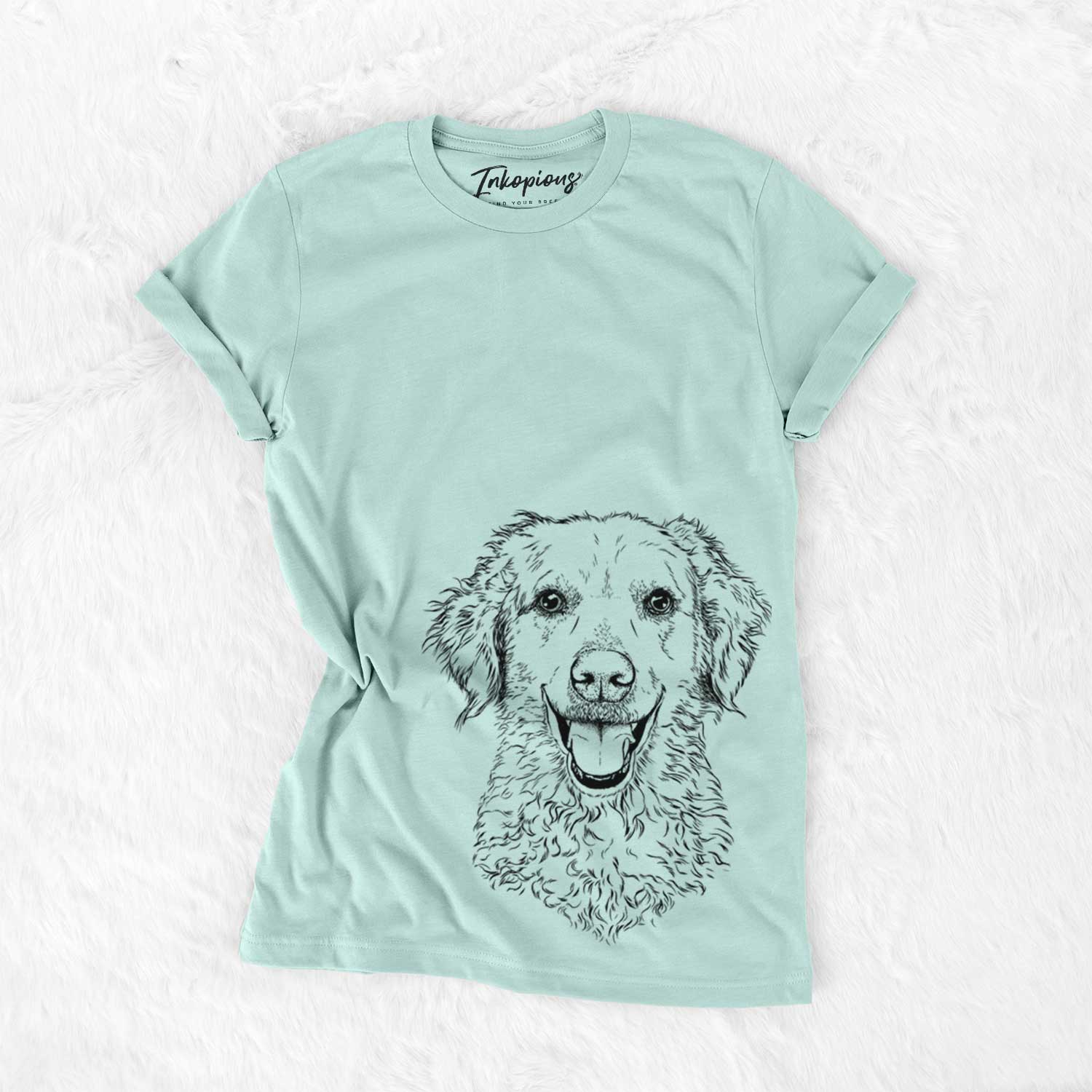 Bare Bella Bean the Goldendoodle - Unisex Crewneck