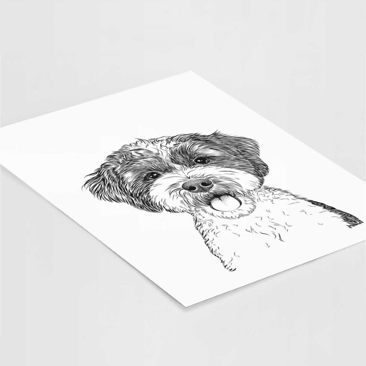 Bella the Cockapoo Art Print